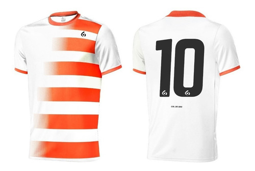 Imagen 2 de 4 de 20 Camisetas De Futbol Numeradas Sublimada Goldeoro Junior