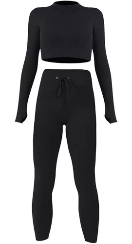 YETOWA Conjunto de 3 piezas sin costuras para mujer conjunto de  entrenamiento para gimnasio fitness deportes entrenamiento ropa para correr  yoga – Yaxa Colombia