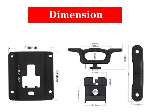 Beijiaofly 4 Paquete 2015-2020 F150 F250 F350 Boxlink Amarre