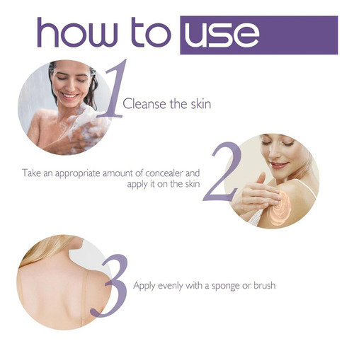 Nuevo Body Coverage Perfector, Maquiagem Para Capa De Tatuag