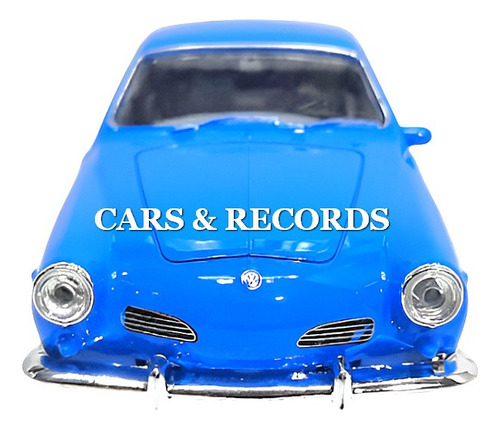 Volkswagen Karmann Ghia Coupe Nuevo Sin Caja - Az Welly 1/32 Azul