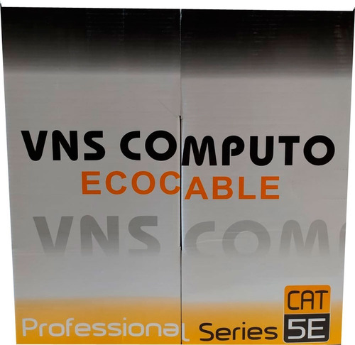 Imagen 2 de 2 de Cable Utp Gris Cal 24 Cat 5e (0.51mm) 305mts P/interior B14