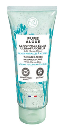 Exfoliante Luminosidad Ultra Frescor Pure Algue Yves Rocher