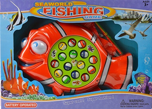 Juego Para Niños De Pesca A Pilas, Para Varios Jugadores !!