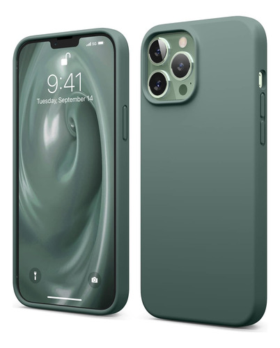 Funda Elago Iphone13promax: Protección Y Estilo En Verde