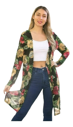 Kimono Mujer Estampado Calidad 100% Premium 