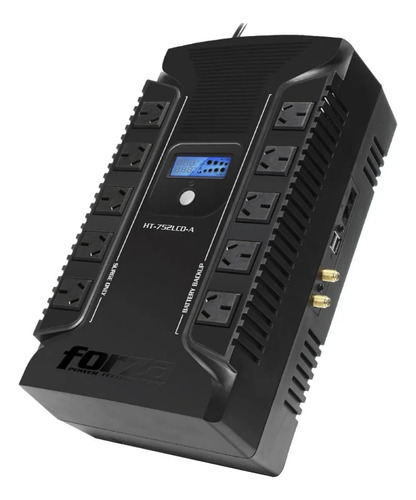 Ups Forza Ht-752lcd-a 750va/375w 10iram 2usb Interactivo