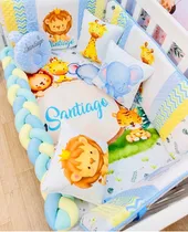 Comprar Protectores Trenzado Cuna Relleno Antiestres No Hace Grumos
