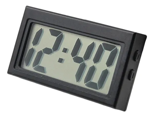 comprar Mini Relógio Para Carro Lcd Na Tela Grande, Data, Painel X
