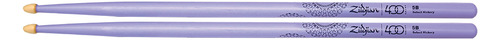 Baqueta Zildjian 400 Anos Limited Edition Alchemy Roxa 5b
