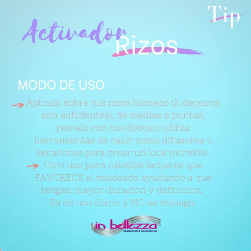 Kit 12 Tratamiento Activador De Rizos In Belleza