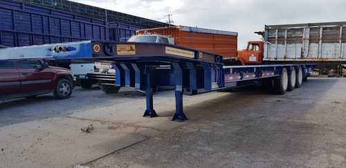 Imagen 6 de 9 de Lowboy Cama Baja Versatil 50t-47 Rampa Hidráulic Precio Neto