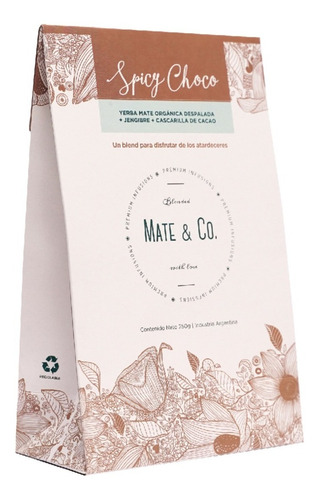 Yerba Mate Spicy Choco Bolsa 250g Mate Co