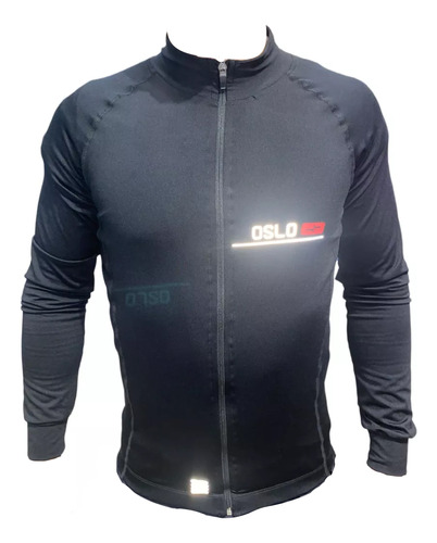 Campera  Hombre - Ciclismo- Oslo Frizada - Con Reflex- Salas