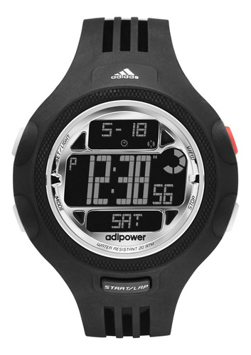 Reloj adidas Polyurethane Black Adipower Tr