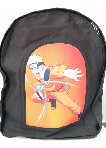 Mochila Naruto. Cordura Y Neopren. 