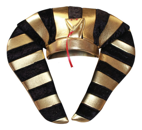 Sombrero Teatral Egipcio Faraón Disfraz Carnaval Halloween Color Dorado