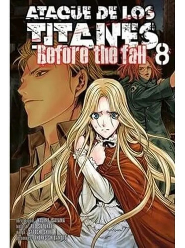 Manga Ataque De Los Titanes Before The Fall N. 8