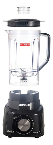 Liquidifier L-900 Fb Turbo 900w 2.7 Litros Black Mondial