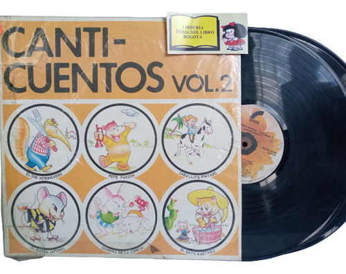 Lp - Acetato - Canticuentos -  Vol 2 - M Anwandter - 2020