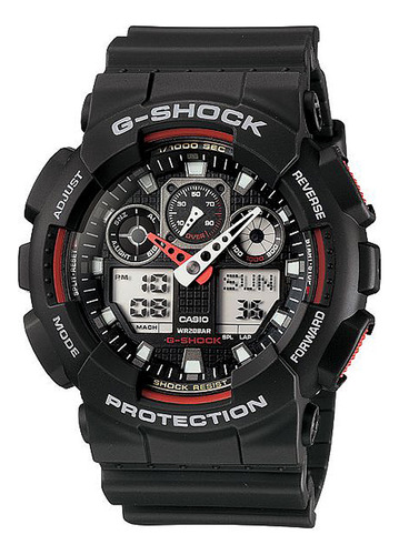Reloj Casio G-shock Ga-100-1a4 Digital - Hombre - Original