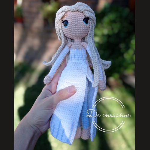 Muñeca Amigurumi Elsa Frozen (tejida A Crochet)