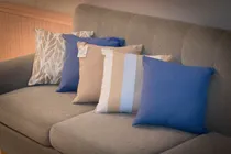 Comprar Set X5 Almohadones Nórdicos Decorativos Con Cierre Y Relleno