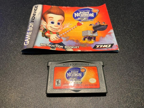 The Adventures Of Jimmy Neutron: Jet Fusion Game Boy Advance (Usado)