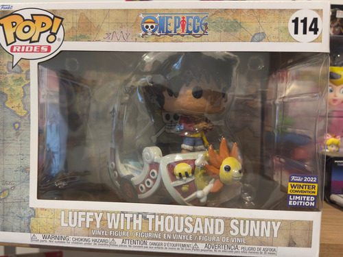 Funko Rides - Luffy With Thousand Sunny (Usado)