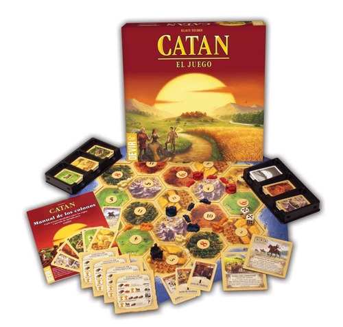 Imagen 2 de 4 de Catan Juego De Mesa 5ta Edición + Envio Gratis!