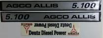 Comprar Juego De Calcos Para Tractores Agco Allis 5.100