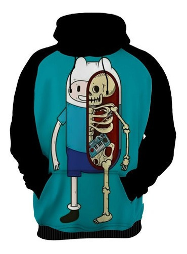 blusa de frio finn e jake