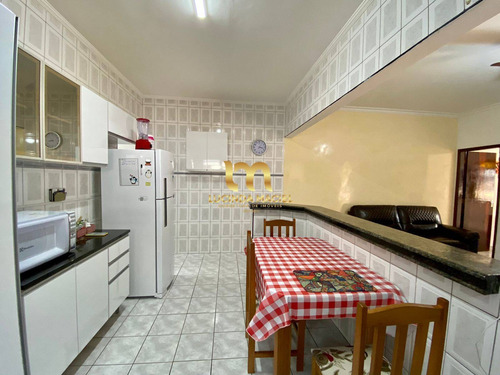 Imagem 13 de 15 de Casa Geminada Na Praia, 03 Dorms, Suíte, 03 Vagas, Quintal- Vila Tupi - Ca2486