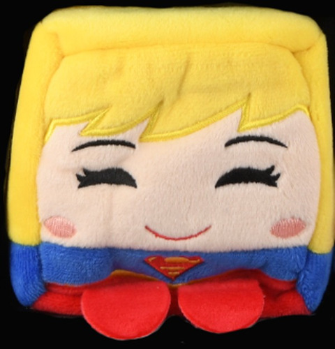 Supergirl Kawaii Cube Plush Toy Wish Factory For Dc Comics