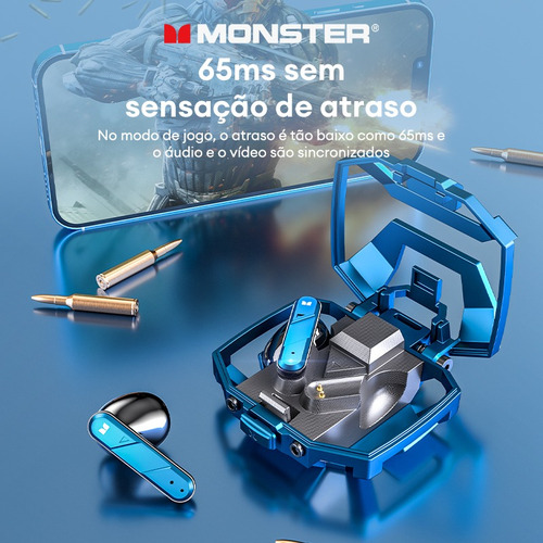 Auriculares Inalámbricos Bluetooth Monster Xkt09