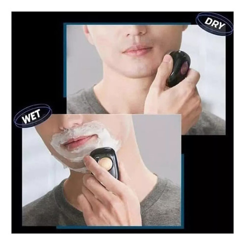 Mini Afeitadora Usb Recargable Compacta Recortadora De Barba