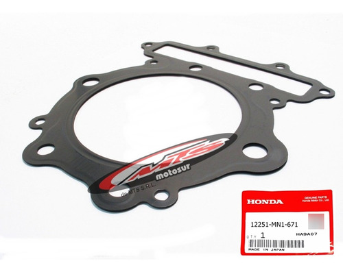 Junta Tapa De Cilindro Original Honda Xr 600 R Moto Sur