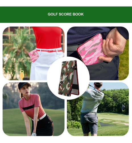Libro De Puntuación De Golf Libro De Yardas De Golf Libro De