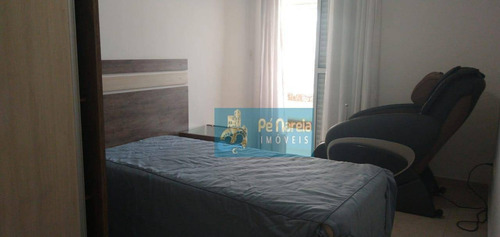 Imagem 18 de 30 de Apartamento Com 3 Dormitórios À Venda, 140 M² Por R$ 740.000,00 - Canto Do Forte - Praia Grande/sp - Ap0855