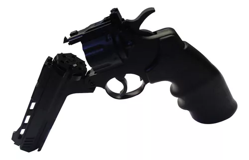 Pistola Co2 Revolver Vigilante Mun/diabolos Cal. 4.5 + Envio