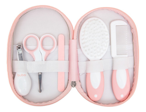 Kit Cuidados Higiene Para Bebês Com Estojo Manicure