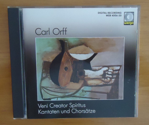 Carl Orff - Veni Creator Spiritus - Cd Importado