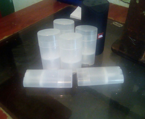 Envases Plásticos Para Desodorante En Barra Transparente