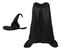 Comprar Conjunto De Capa E Chapéu De Mago De Halloween, Adereços
