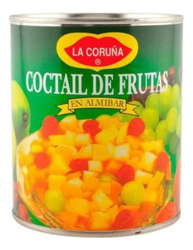 Coctail De Frutas Lata 820g La Coruña Cj - g a $24