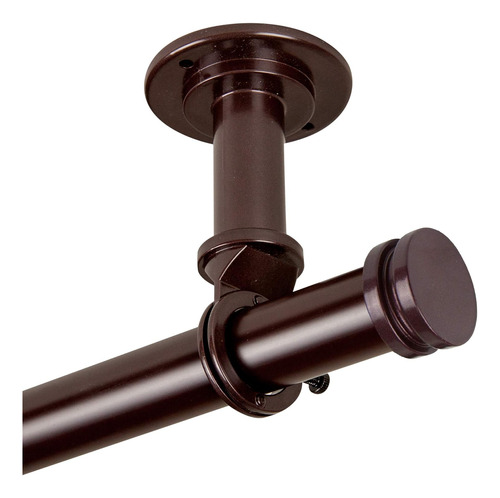 Bun 1  Ceiling Curtain Rod/room Divider 120-170 Inch