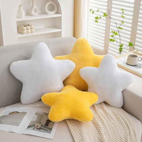 Una Almohada De Felpa En Forma De Estrella