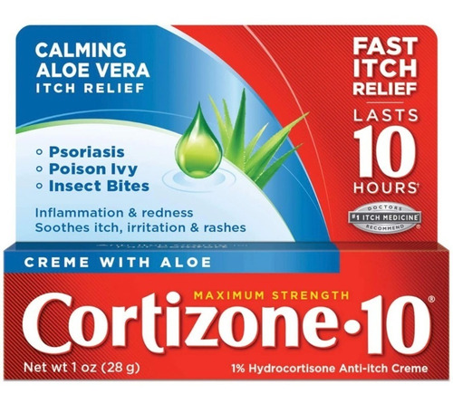 Crema Antipicor Cortizone-10 con aloe vera 28 gr