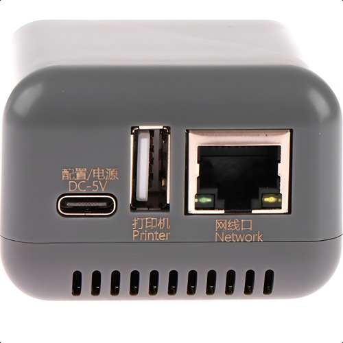 Adaptador Print Server Wifi Usb P/ Impressora Rede Ethernet