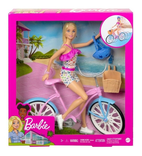 Barbie Paseo En Bicicleta (Usado)